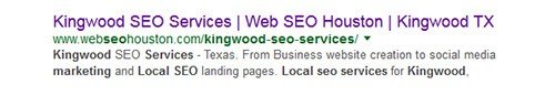 Local Search Focus